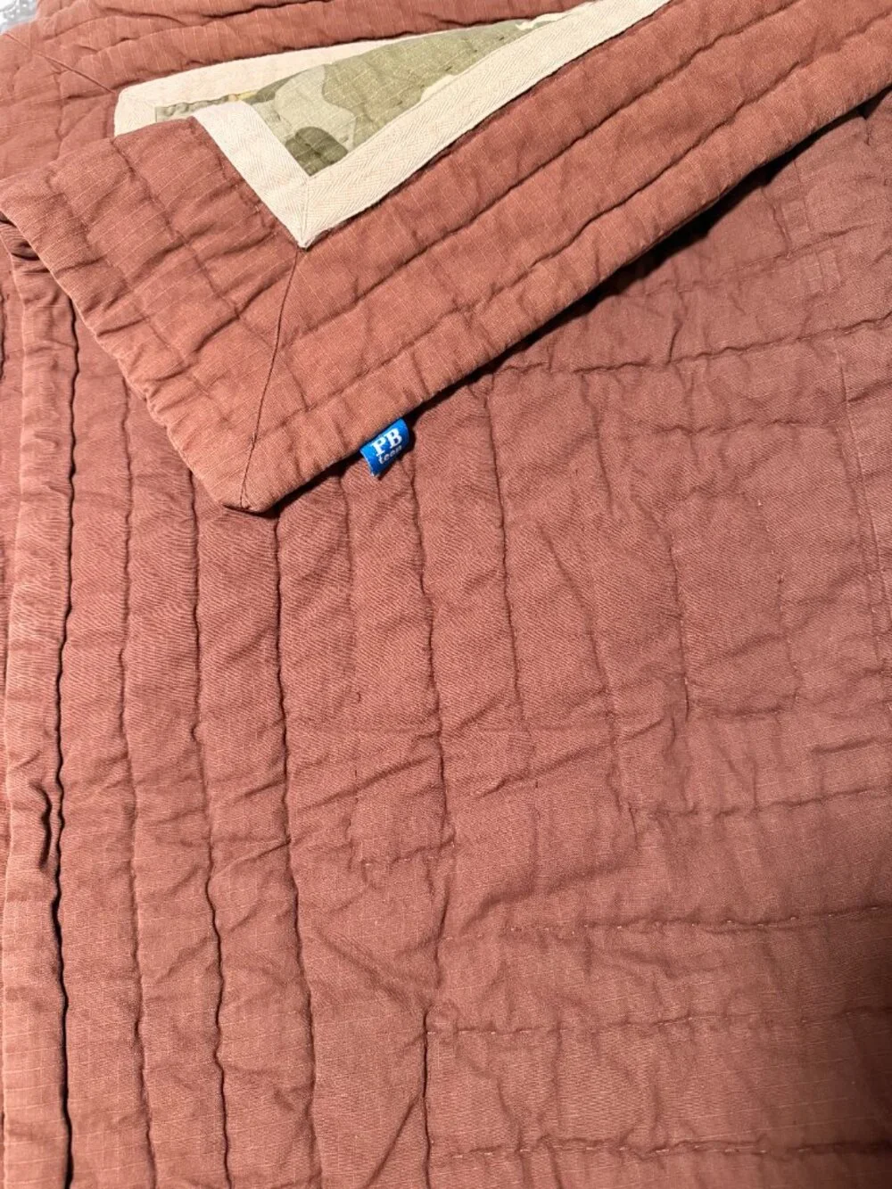 Pottery Barn Teen Camo Queen Quilt & 2 matching standard shams